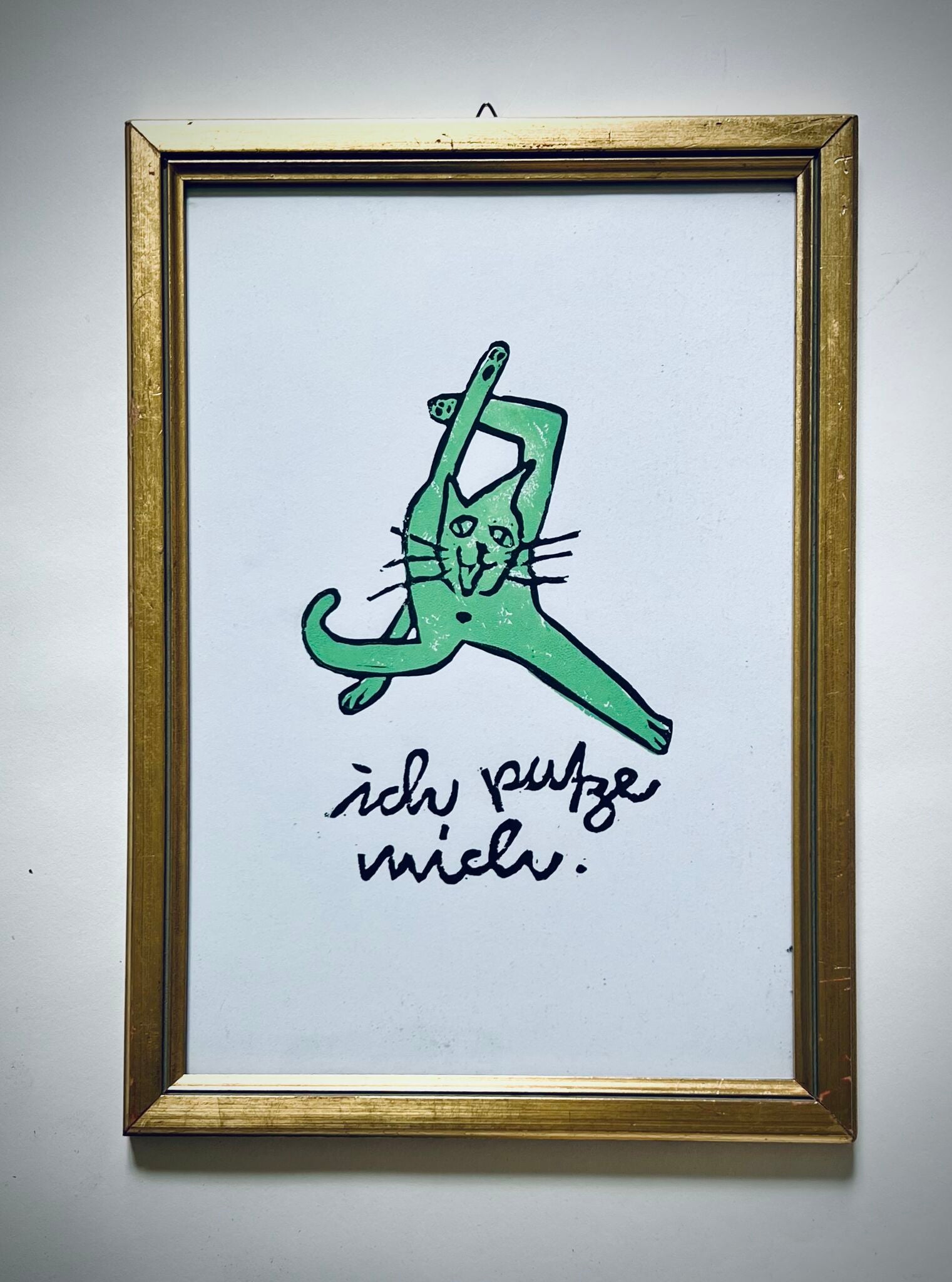 «Ich putze mich»