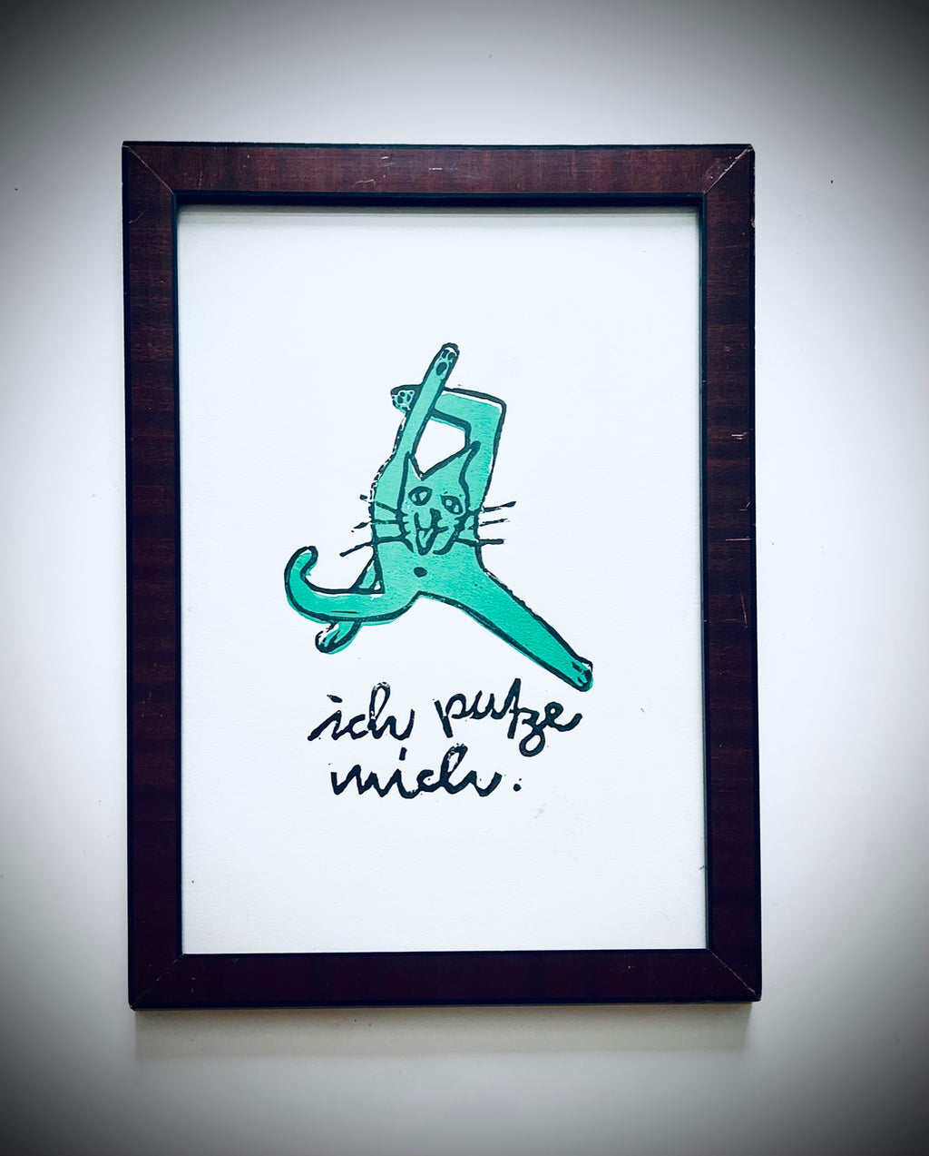 «Ich putze mich»