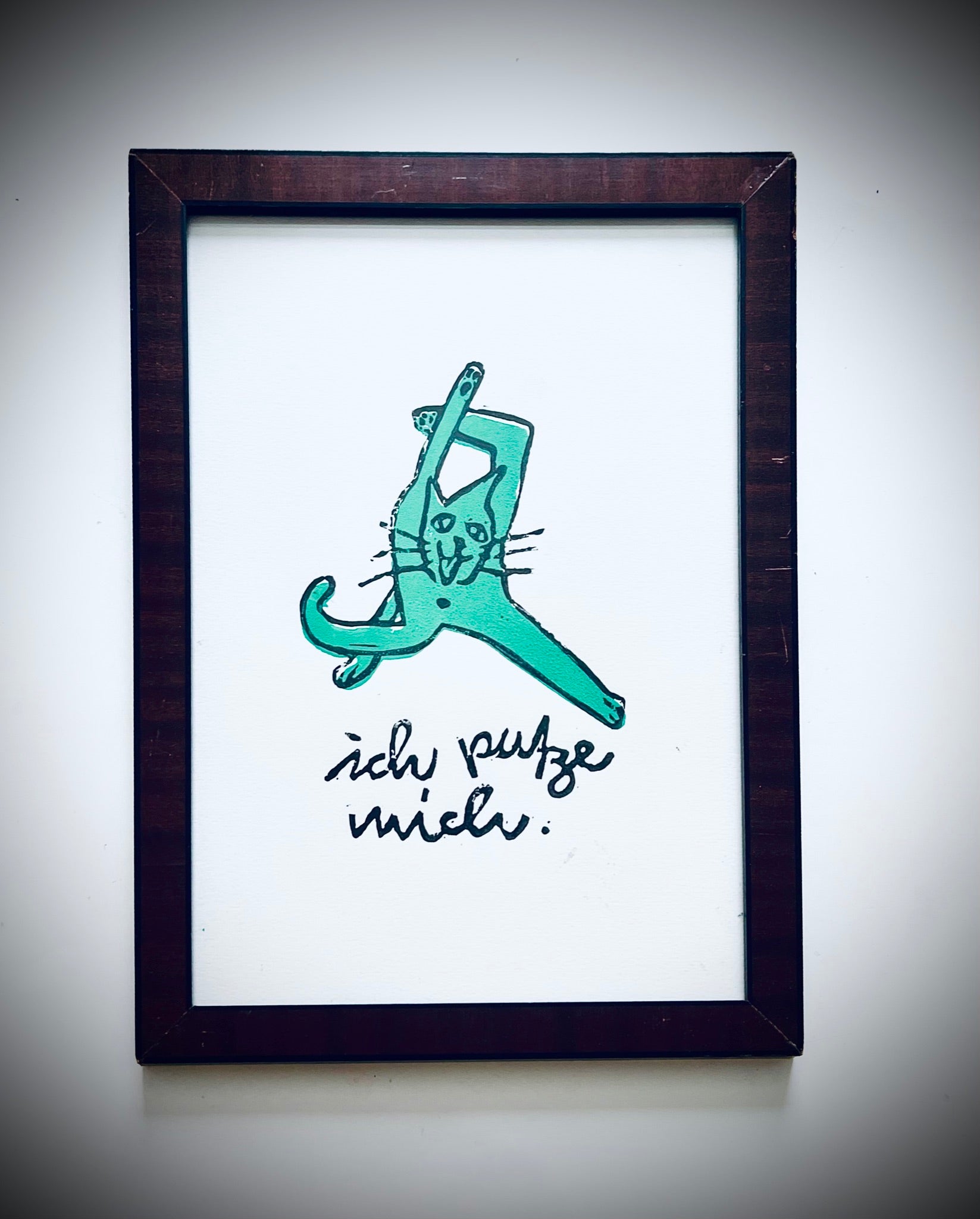 «Ich putze mich»