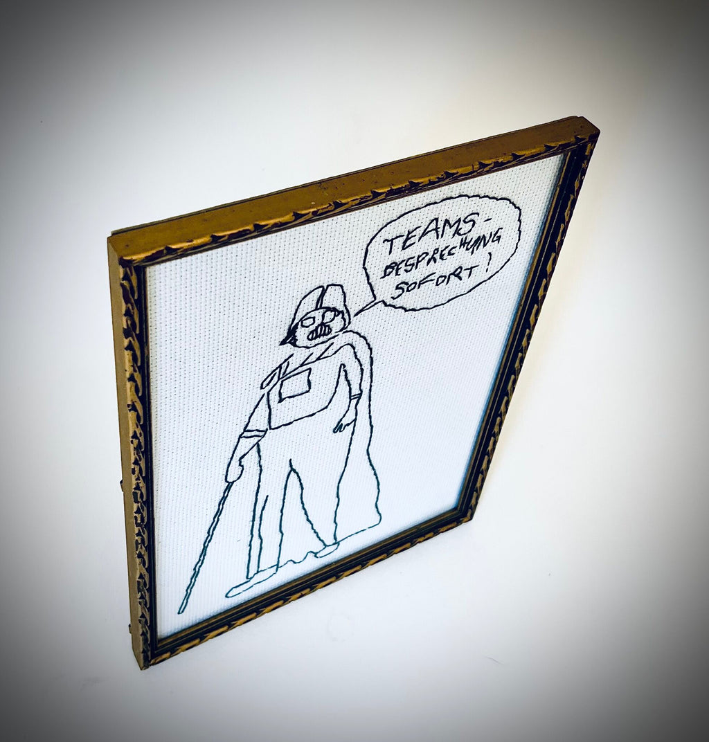 «Teams-Besprechung Darth Vader»