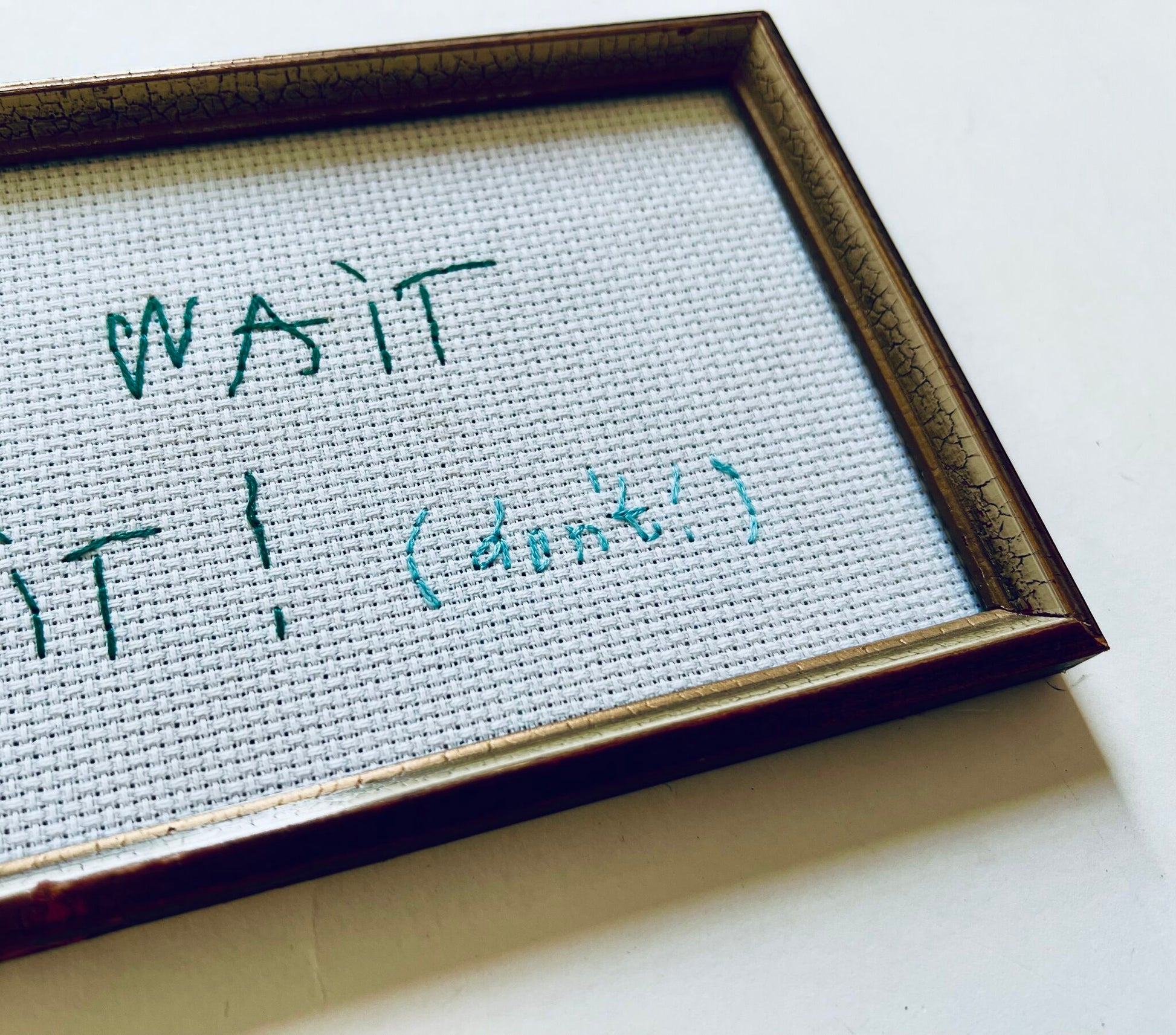 «Just wait for it! (don't)»