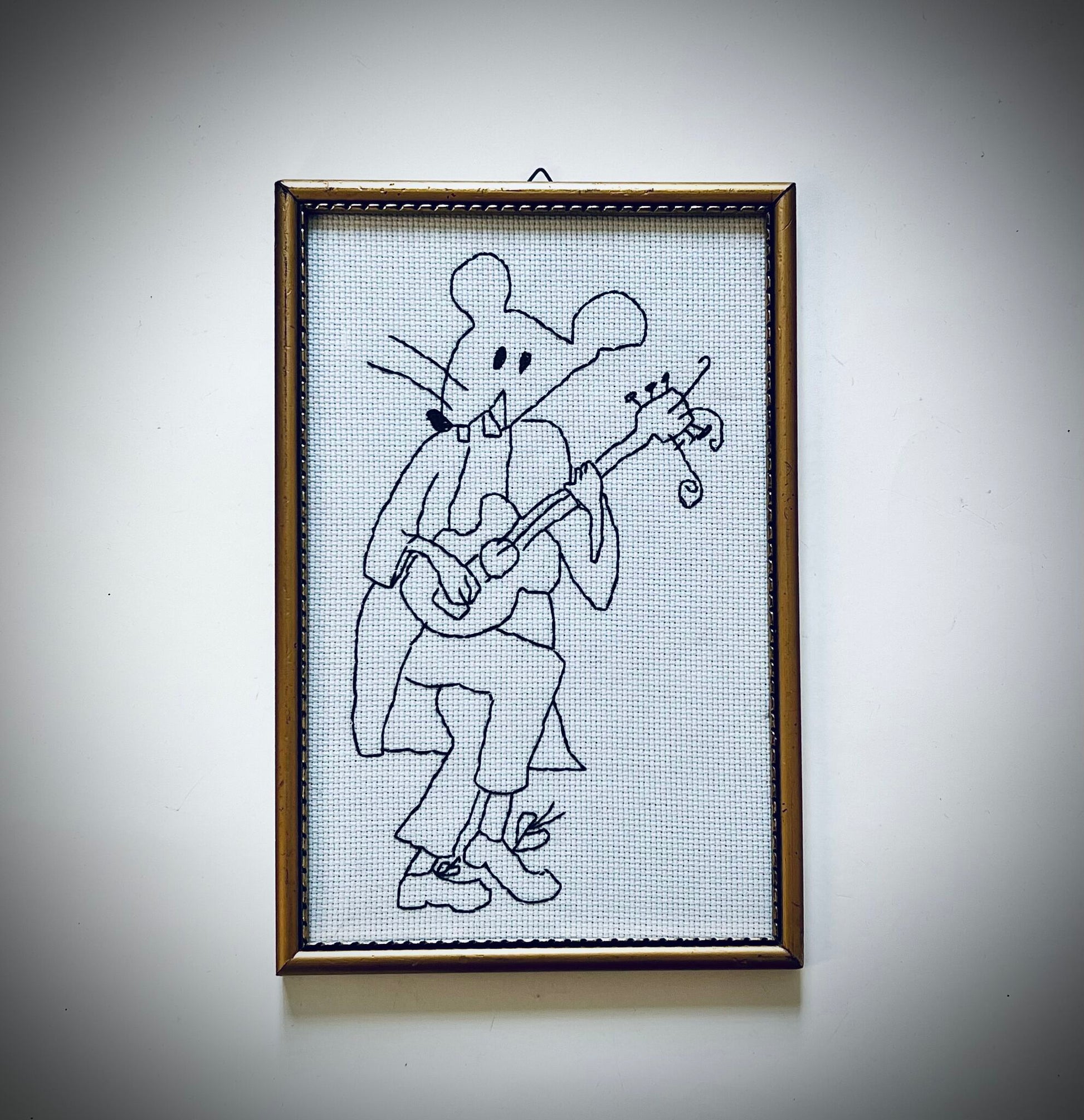 «Nagetier mit Saiteninstrument»