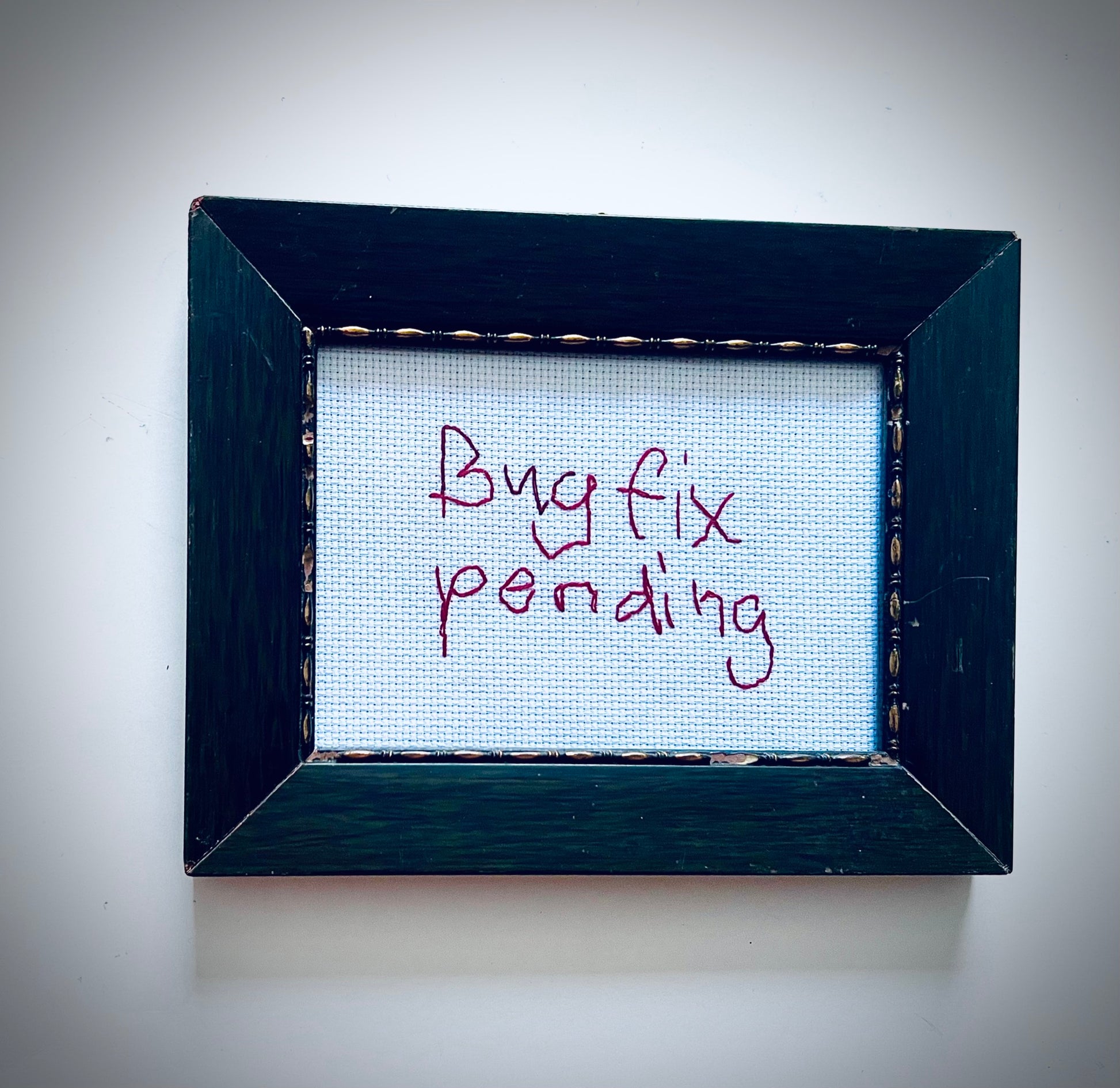 «Bugfix pending»