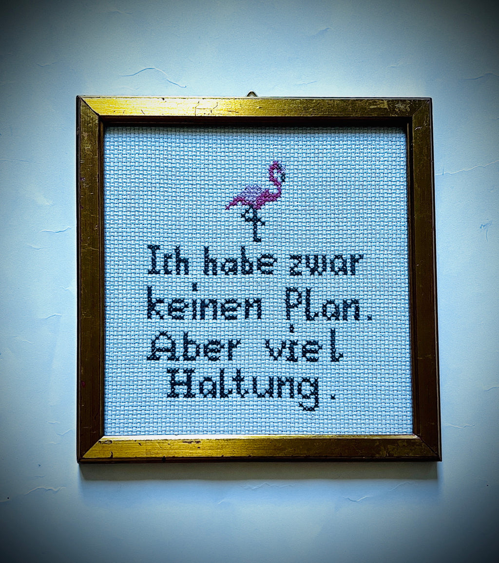 «Flamingo mit Haltung»