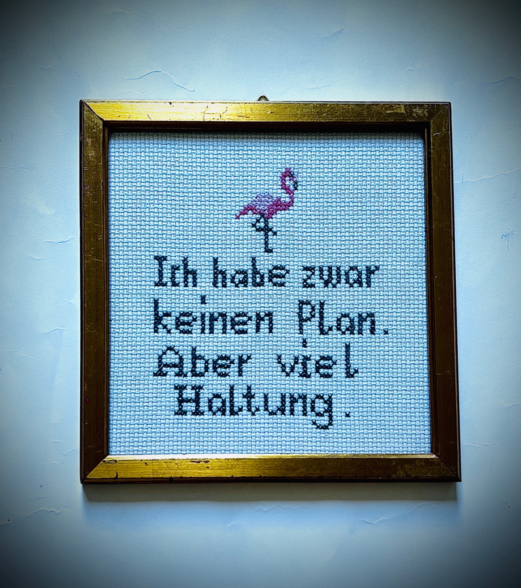 «Flamingo mit Haltung»