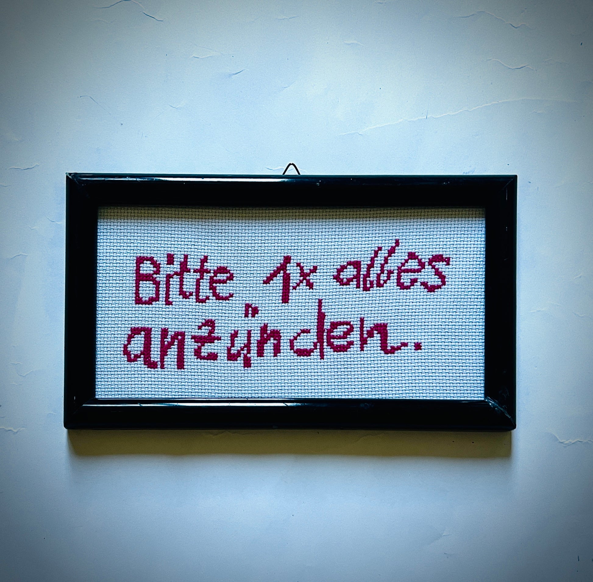 «Bitte 1x alles anzünden»