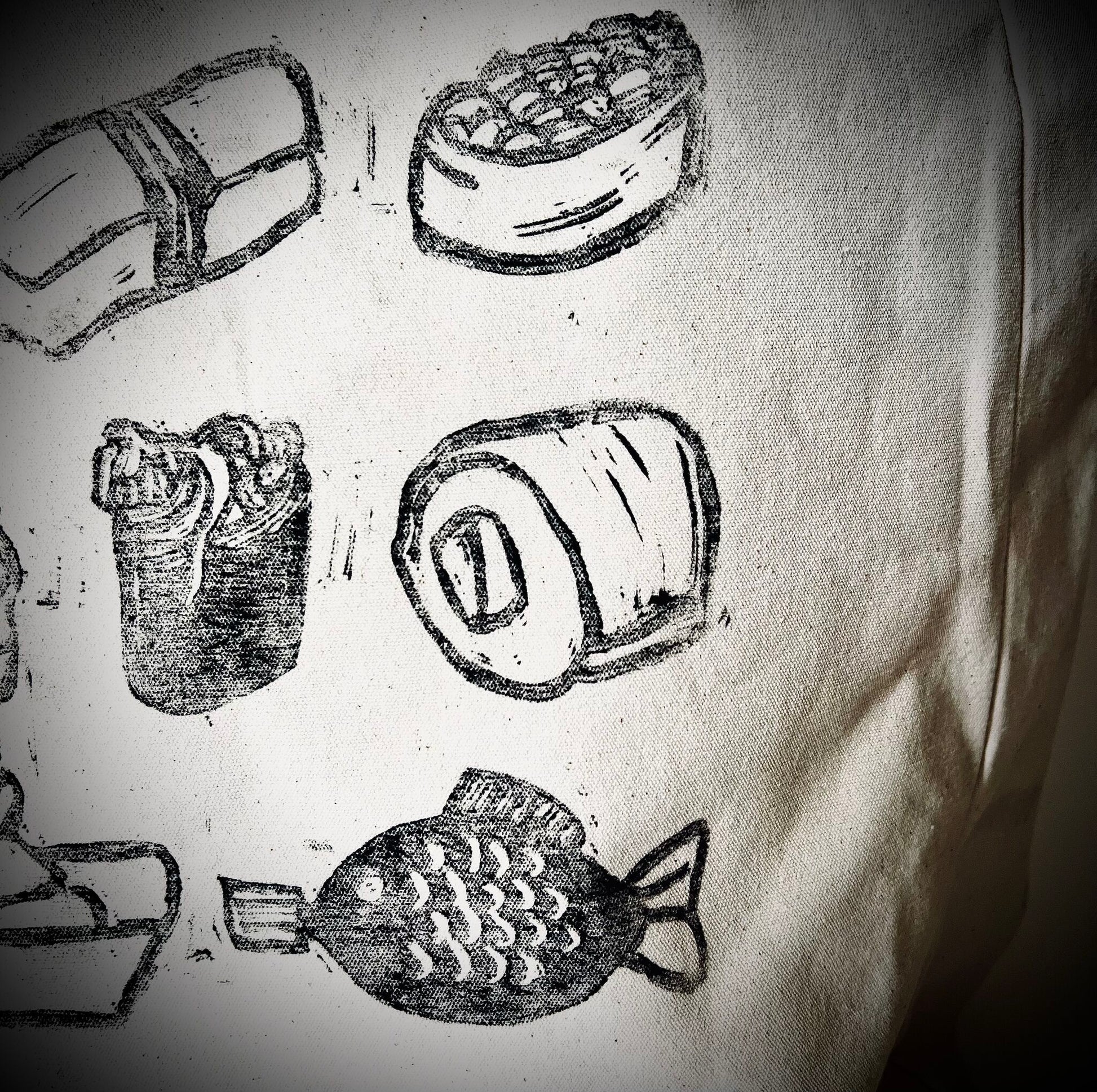 Stofftasche «Sushi»